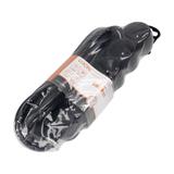 Przedłużacz 5-krotny 2P+Z, 5m H05VV-F 3x1,5mm2, Imax=16A, płaska wtyczka, czarny ES-6/B/5 ORNO