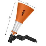 Lejek uniwersalny 125mm, z uchwytem montażowym