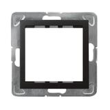 IMPRESJA Adapter podtynkowy systemu 45 do serii Impresja kolor antracyt AP45-1Y/m/50 OSPEL
