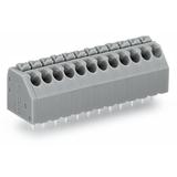 listwa zaciskowa do pł. drukowanych 6-bieg. niebieska raster 3,5 mm