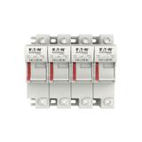 3 Pole 14x51 MFH and Neutral Podstawa wkładki cylindrycznej 14x51 3p+1N 50A 690VAC CH143DNU EATON