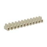 PS-4 12x4 Listwa zaciskowa 12x4 biała 19.3 46100 OPATÓWEK