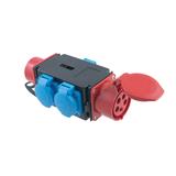 "Rozdzielnica budowlana R-BOX MINI 1x16A5p/1x16A5p