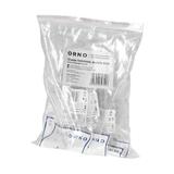 Listwa zaciskowa 12-torowa ECO max.4mm2,PE 10 szt. OR-SZ-8019/4/10 ORNO