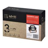 GEMINIX LED 2x10W, podwójny naświetlacz roboczy, przenośny z akumulatorem, 1200lm, IP44, 4000K, 5000 AD-NR-6466L4 ORNO