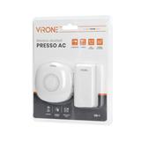 Dzwonek bezprzewodowy PRESSO AC z przyciskiem kinetycznym learning system 36 dźwięków DB-1 ORNO