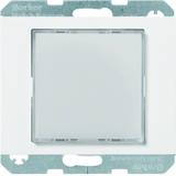 K.1 Sygnalizator świetlny LED podświetlenie czerwone/zielone, biały połysk