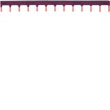 Szyna grzebieniowa kołkowa pozioma 1P 10mm2 13M powłoka brązowa KB163P HAGER