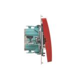 Simon Basic Przycisk światło 10A szybkozłączka czerwony