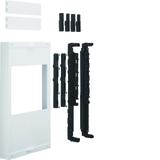 univers N Blok dla szyn zbiorczych poziomych 60mm 4/5-pol. 2xNH00 450x250mm UE31E2B HAGER