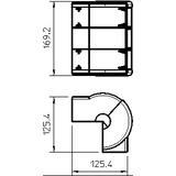 NAROŻE ZEWN.RAPID 53X160-3 CZB