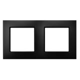 ARIA Ramka podwójna - kolor czarny metalik