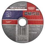 Ściernica do cięcia stali 125x1.0x22,23mm plaska MN-68-962 RAWLPLUG