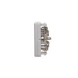 "Simon CONNECT TSC-K120A-8 Płytka K45 gn. TV męskie 45x45mm + wkład