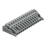 Gniazdo MCS-MIDI Classic 13-biegunowe szare raster 5mm /25szt./ 231-113/037-000 WAGO