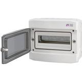 Rozdzielnica natynkowa 1x12 IP65 drzwi transparentne ECH-12PT 001101062 ETI