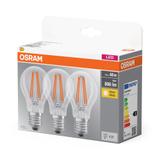 Lampa LED BASE Classic A60 6,5W/827 230V Filament szkło przezroczyste E27 FS3 OSRAM