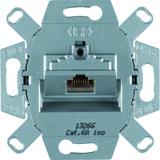 one.platform Gniazdo komputerowe UAE pojedyncza (RJ45) ekran. kat.6a iso (mechanizm) Berker 4586 WDF41076 HAGER