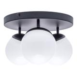 Milagro plafon Sfera Black 3xE14 MLP8858