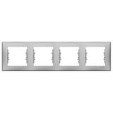 Ram 4-krotna pozioma aluminium