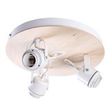 plafon (reflektorki) Oval White 3xE27 MLP8652 Milagro