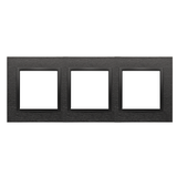Simon 54 NATURE WMDZ-0130xS-083 Ramka 3-krotna Nature-Metal, INOX DARK, IP20/IP44. (IP44-należy zast DRN3/83 KONTAKT