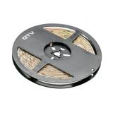 TAŚMA FLASH 5050, 300 LED ZIMNY BIAŁY, 72W BEZ ŻELU 10MM, ROLKA 5M