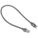 KABEL KROSOWY RJ45 - RJ45, STP, KAT. 6, DŁUGOŚĆ 0,4 M, Legrand