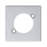 Simon Connect Płytka K45 do gniazd XLR (NEUTRIK) aluminium K122/8 KONTAKT