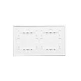 Simon 54 Touch Panel dotykowy S54 Touch 2 moduły 1 pole dotykowe + 2 pola dotykowe pionowe biała perła DSTR213/70 KONTAKT