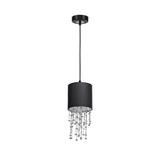 lampa wisząca Almeria E27 czarna MLP6429 Milagro