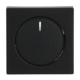 FUTURE Pokrywa z pokrętłem i lampką neonową Podwyższona konstrukcja Do ściemniaczy Busch-Dimmer czar