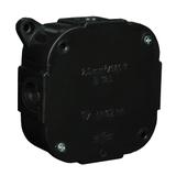 VP-74 Puszka n/t 88x88x40mm IP44 400V czarna VP 074-05 61.174 OPATÓWEK
