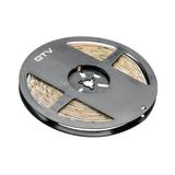 TAŚMA FLASH 5050, 300 LED CIEPŁY BIAŁY, 72W BEZ ŻELU 10MM, ROLKA 5M
