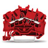 TOPJOBS złączka 3-przewodowa 2,5 mm2 czerwona