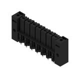 BVL 7.62HP/07/180FI 3.5SN BK BX Wtyki PCB (złącza płyty), 7.62 mm, Liczba biegunów: 7, kąt odejścia: 180° /50szt./ 1928780000 WEIDMÜLLER