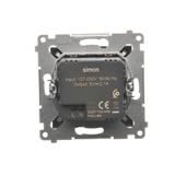 Simon 54 Ładowarka 2 x USB 2.1 A 5V DC 230V antracyt