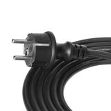 Przewód przyłączeniowy wtyczka guma 3x1,5mm2 IP44, 3m