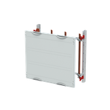 MBS228 Zestaw moduł z Szynami Cu 30x5mm zamocowanymi pionowo (do samodzielnego montażu)