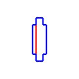 SPS 2 zasilanie przelotowe, białe  SPECTRUM