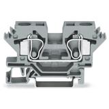 Złączka szynowa 2‑przewodowa 10mm2 szara 284‑601 /25szt./ WAGO