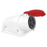 Gniazdo kątowe PratiKa 32 A - 3P + N + E - 380..415 V AC - naścienne