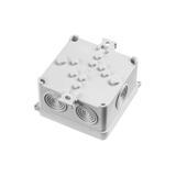 N80x80F ,  Puszka naścienna z dławicą zintegrowaną, samozatrzaskowa 83 x 83 x 53 mm , (pakowanie - w