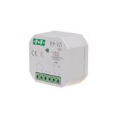 Przekaźnik elektromagnetyczny 1Z 16A montaż podtynkowy U=7-30VAC/9-40VDC 1Z 16A (160A/20ms) PP-1Z-LED-24V F&F