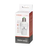 Gniazdo żarówki z czujnikiem ruchu, 360st. IP20, gwint E27, 1x60W MS-2 ORNO