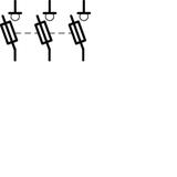 Rozłącznik bezpiecznikowy cylindryczny 3P 10x38mm 20A L95300 HAGER