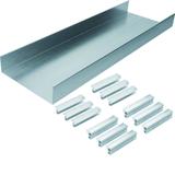 tehalit.AK Podstawa kanału napodł 2-str skos pokrywy 250x70mm stal AKU2500702 HAGER