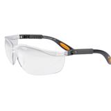 Okulary ochronne poliwęglanowe, białe soczewki