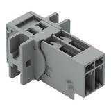 X-COM wtyk 5-biegunowy szary raster 5 mm /50szt./ WAGO