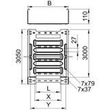 MKSM 140 VA4301, Korytko kablowe MKSM